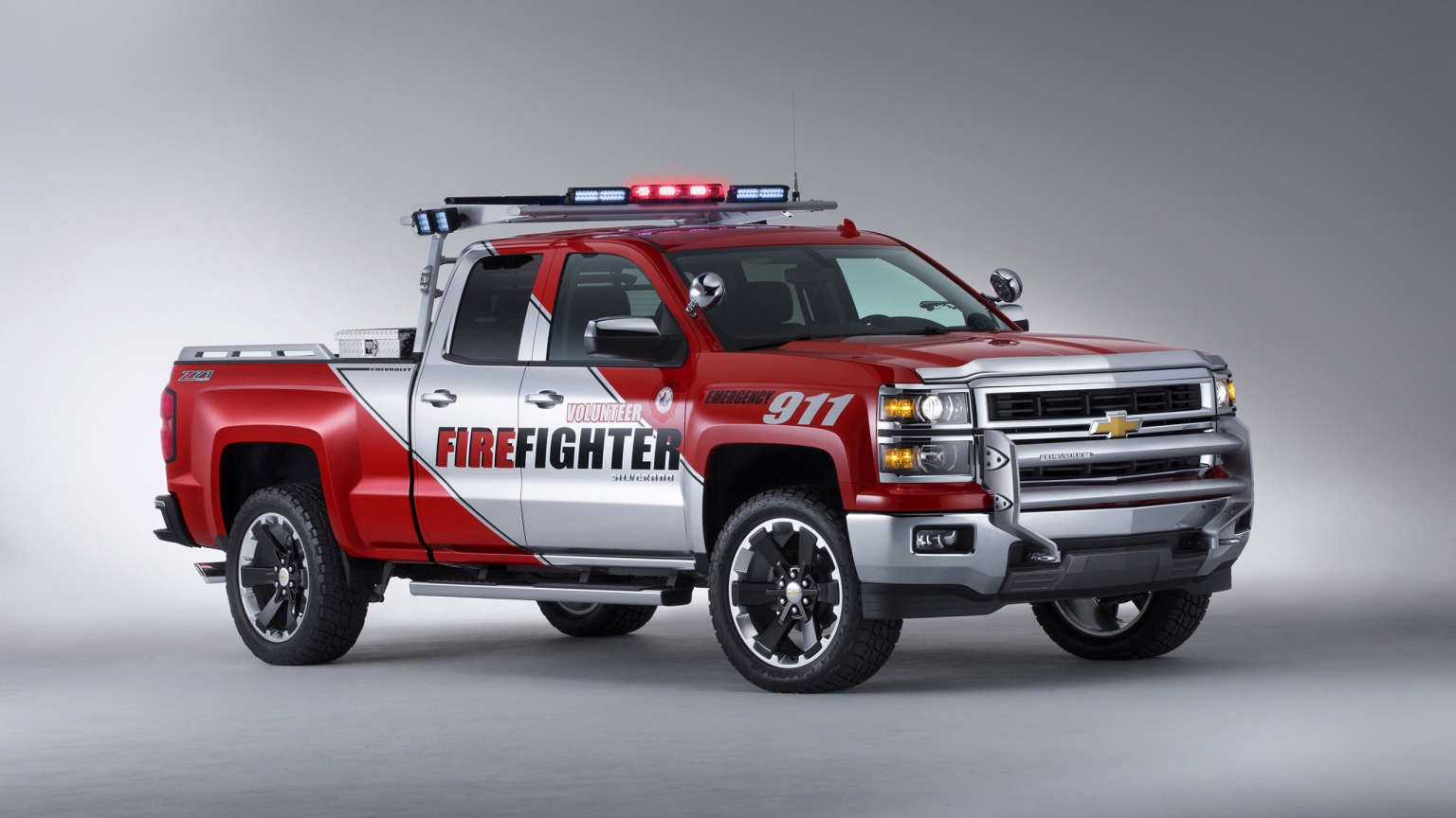Chevrolet Silverado Volunteer Firefighters Concept for 1536 x 864 HDTV resolution