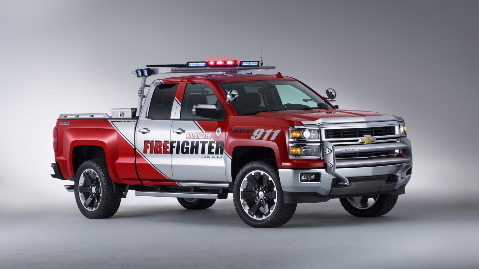 Chevrolet Silverado Volunteer Firefighters Concept for 1600 x 900 HDTV resolution