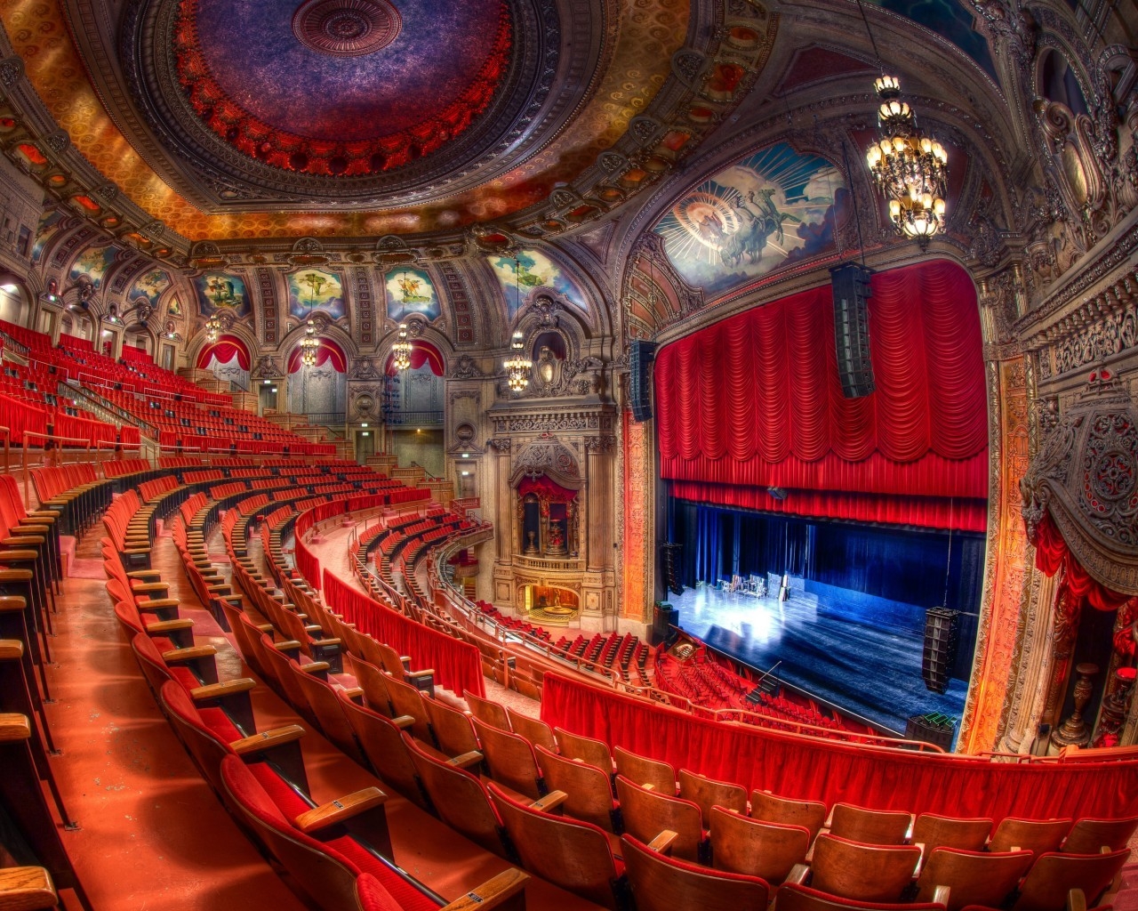 Chicago Theatre for 1280 x 1024 resolution