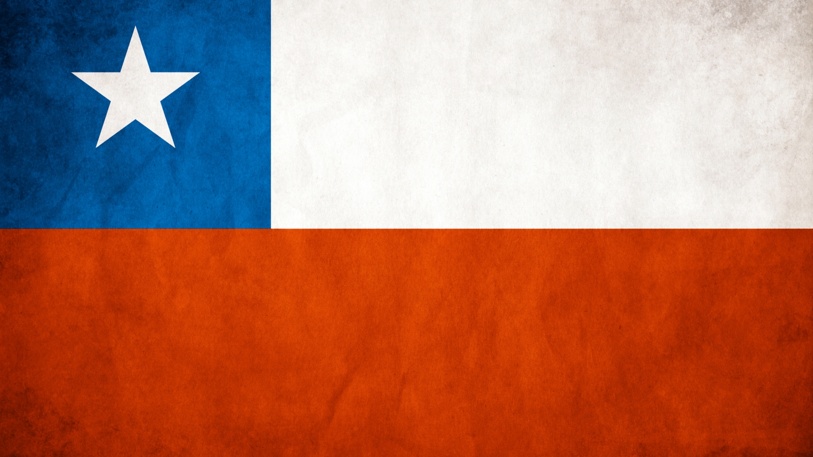 Chile Flag for 1600 x 900 HDTV resolution