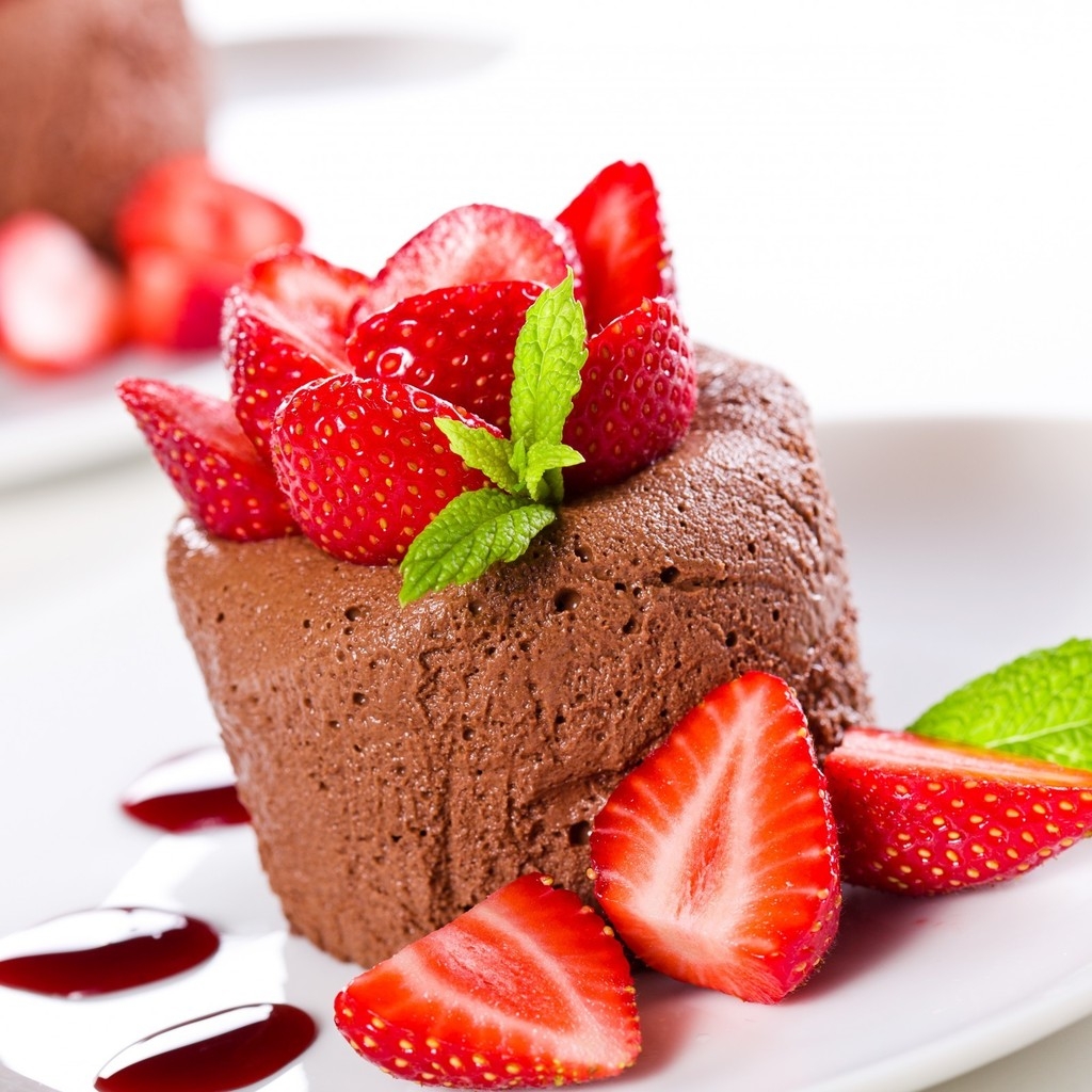 Chocolate Mousse for 1024 x 1024 iPad resolution