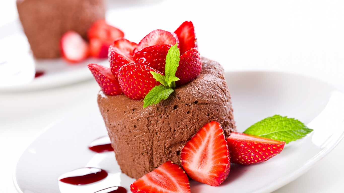 Chocolate Mousse for 1366 x 768 HDTV resolution