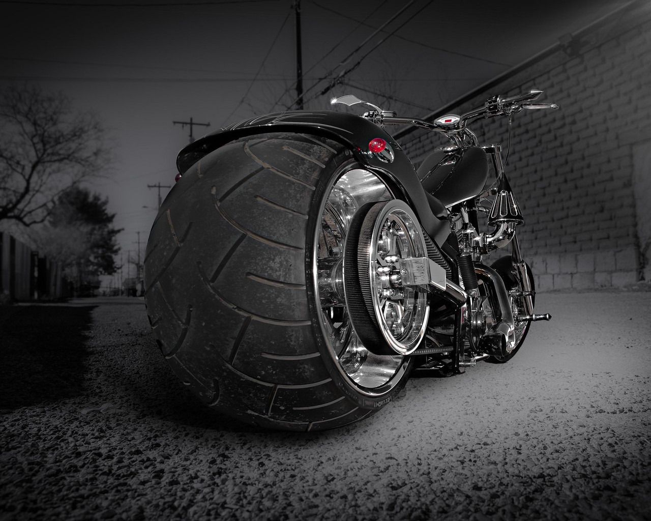 Chopper Motorcycle for 1280 x 1024 resolution