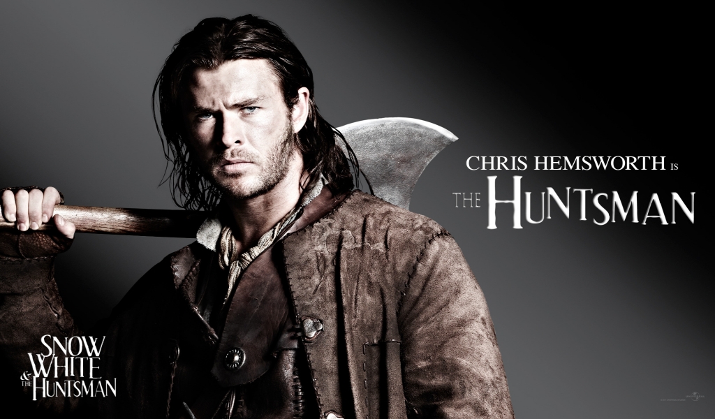 Chris Hemsworth the Huntsman for 1024 x 600 widescreen resolution