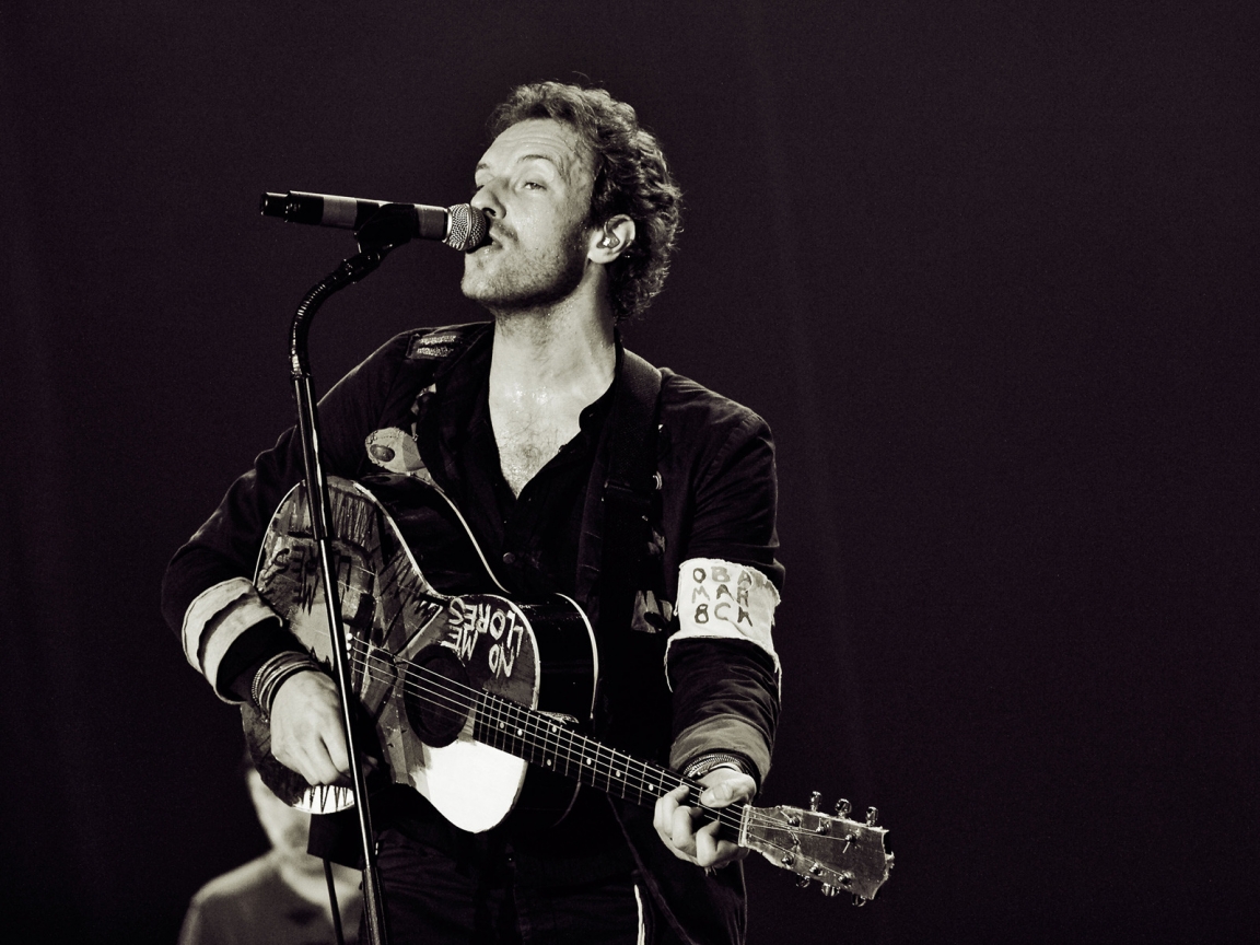 Chris Martin Coldplay for 1152 x 864 resolution