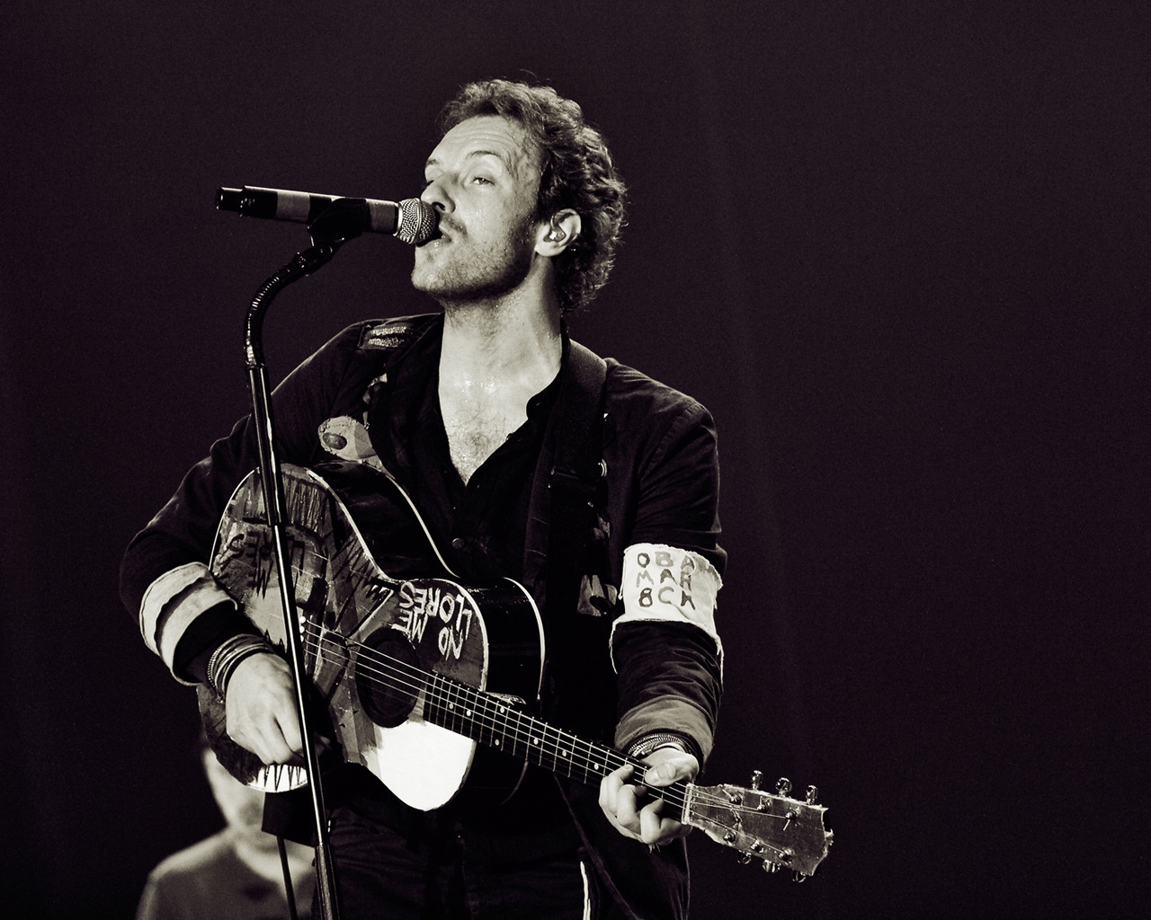 Chris Martin Coldplay for 1280 x 1024 resolution