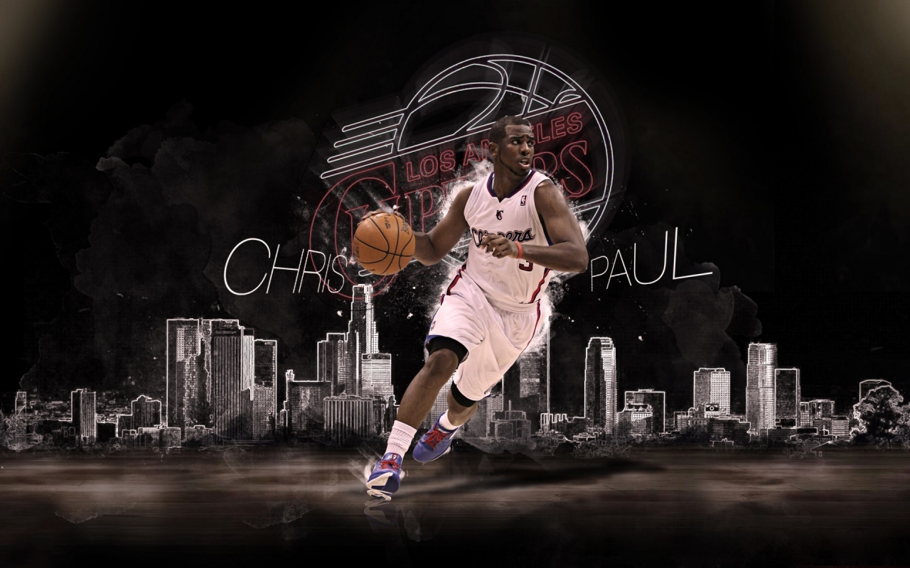 Chris Paul Los Angeles Clippers for 1280 x 800 widescreen resolution