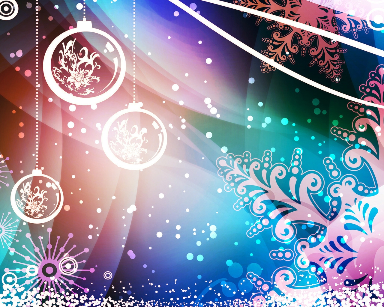 Christmas Design for 1280 x 1024 resolution