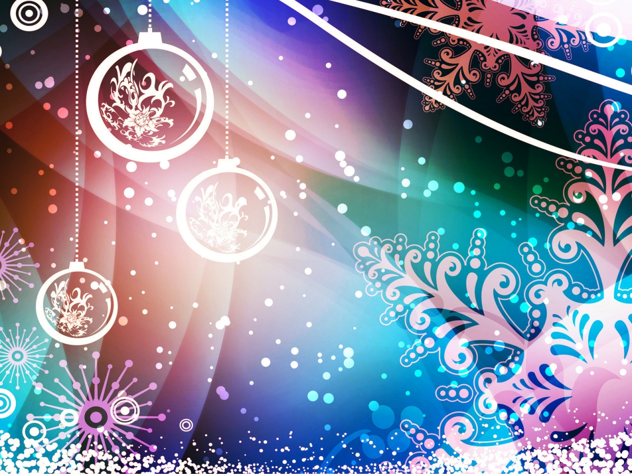 Christmas Design for 1280 x 960 resolution