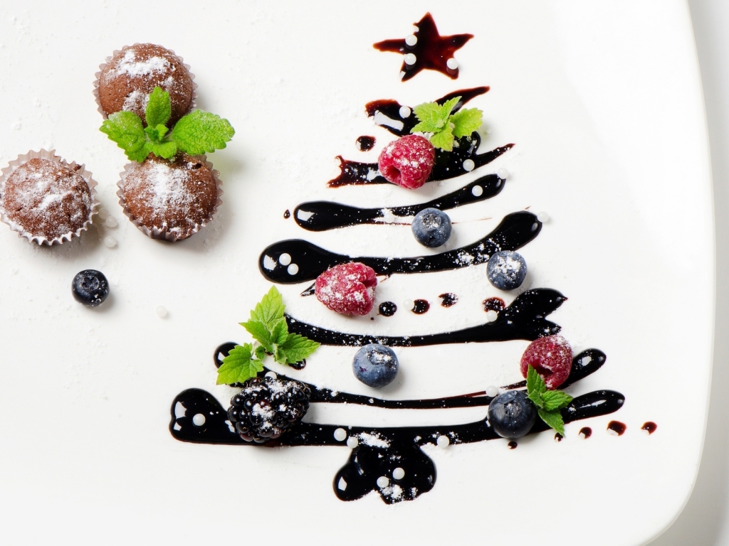 Christmas Sweets Tree for 1024 x 768 resolution