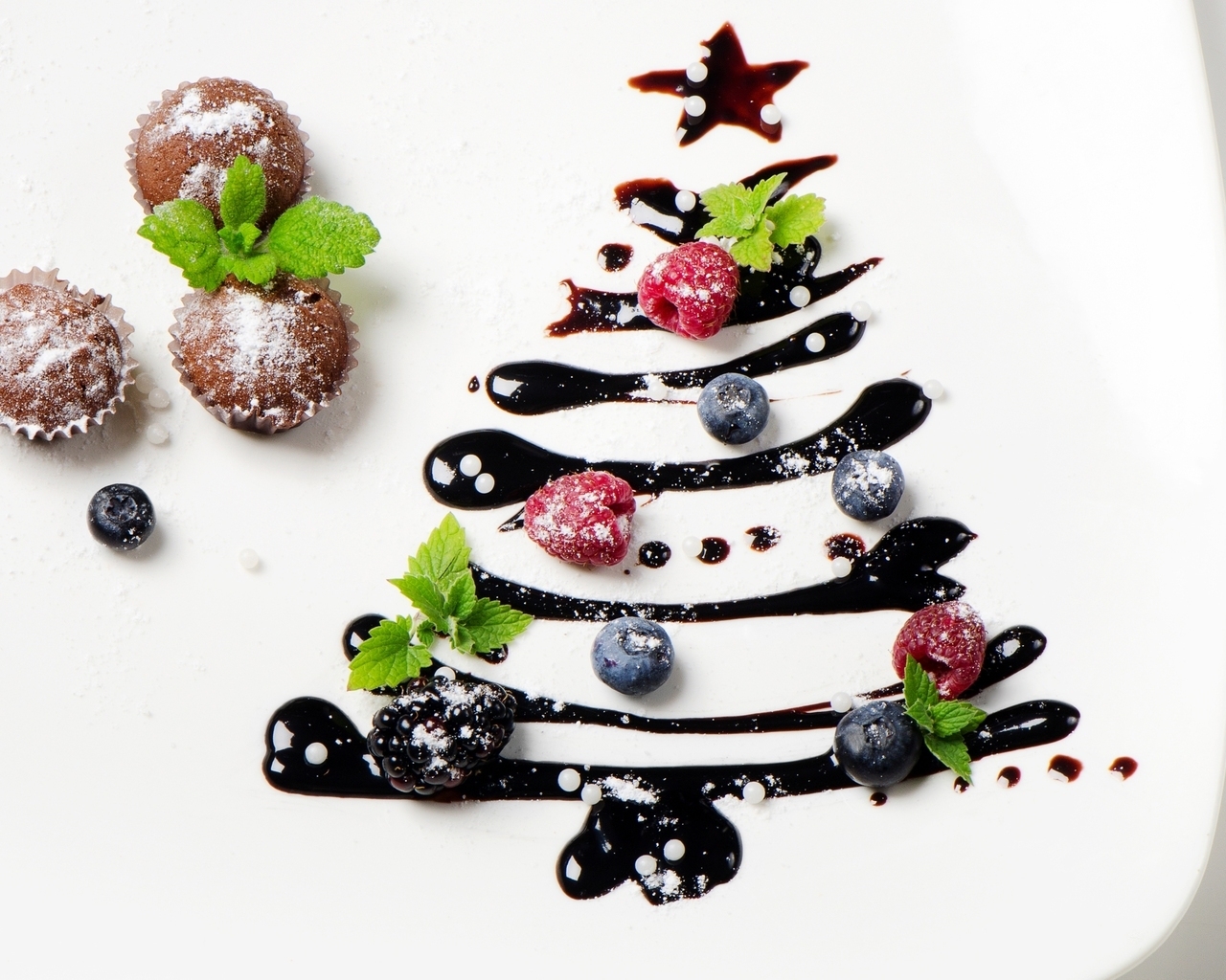 Christmas Sweets Tree for 1280 x 1024 resolution