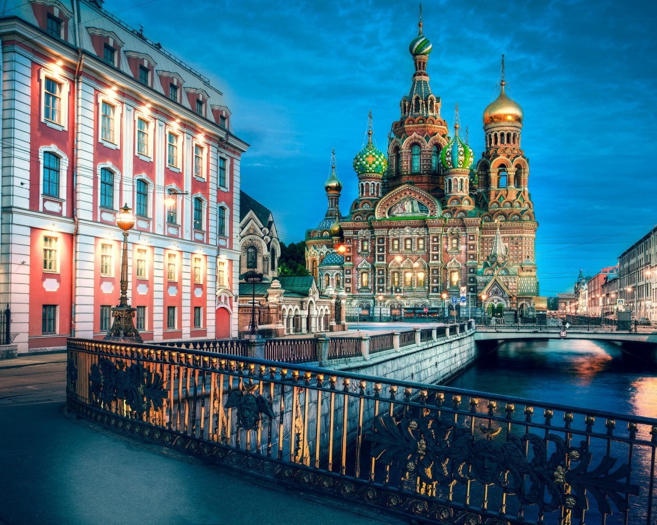 Church of the Savior on Spilled Blood for 1280 x 1024 resolution