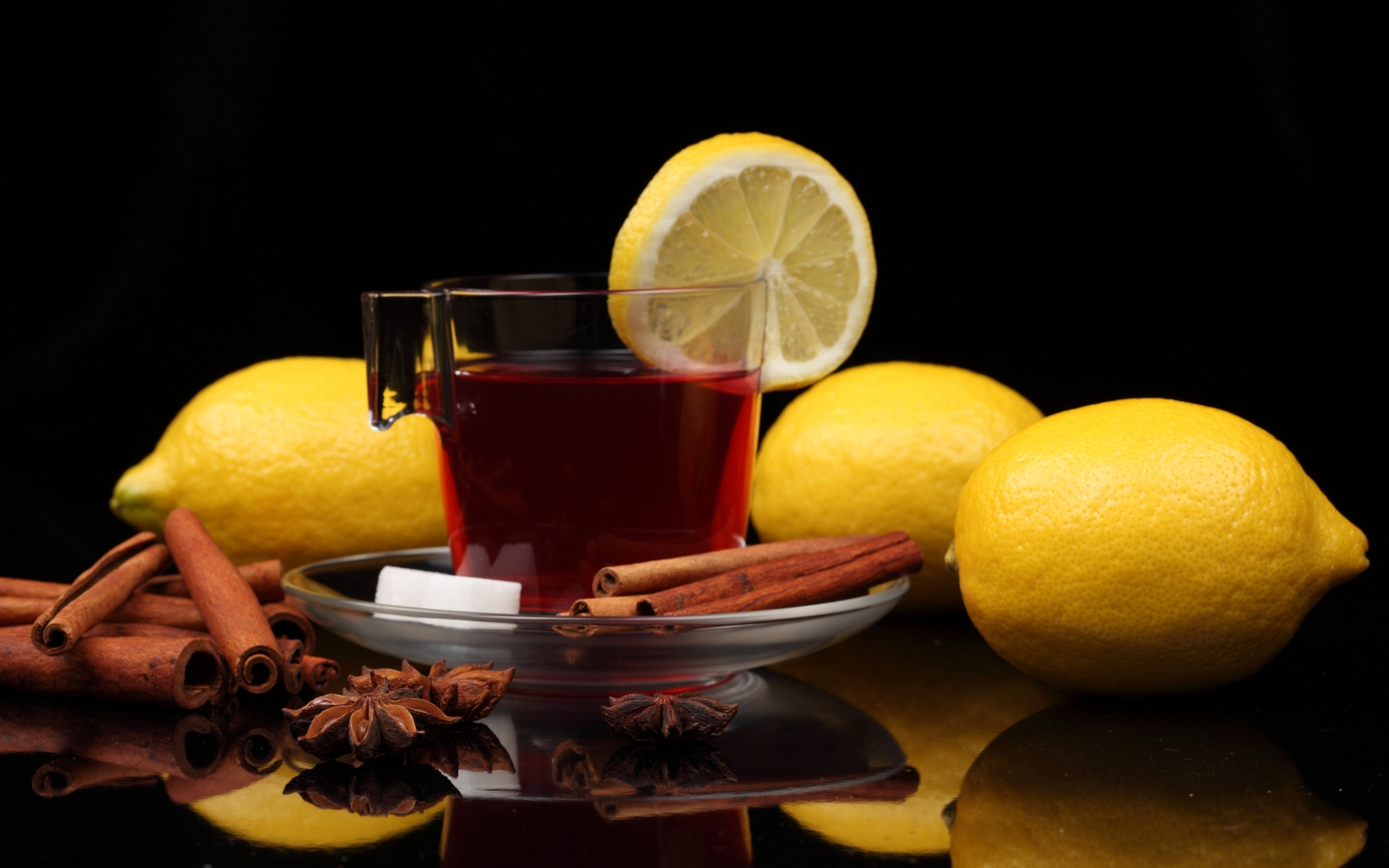 Cinnamon And Lemon Tea for 1440 x 900 widescreen resolution