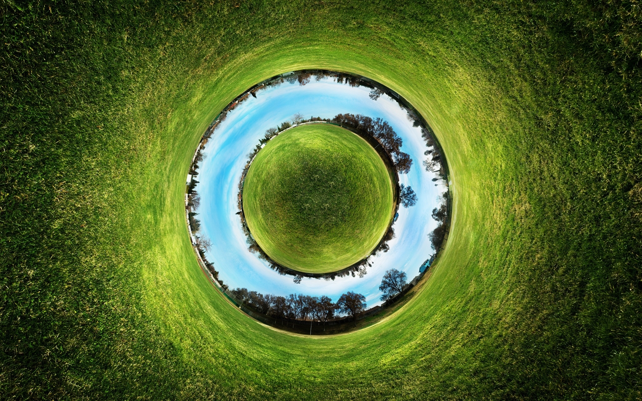 Circle of World for 1280 x 800 widescreen resolution