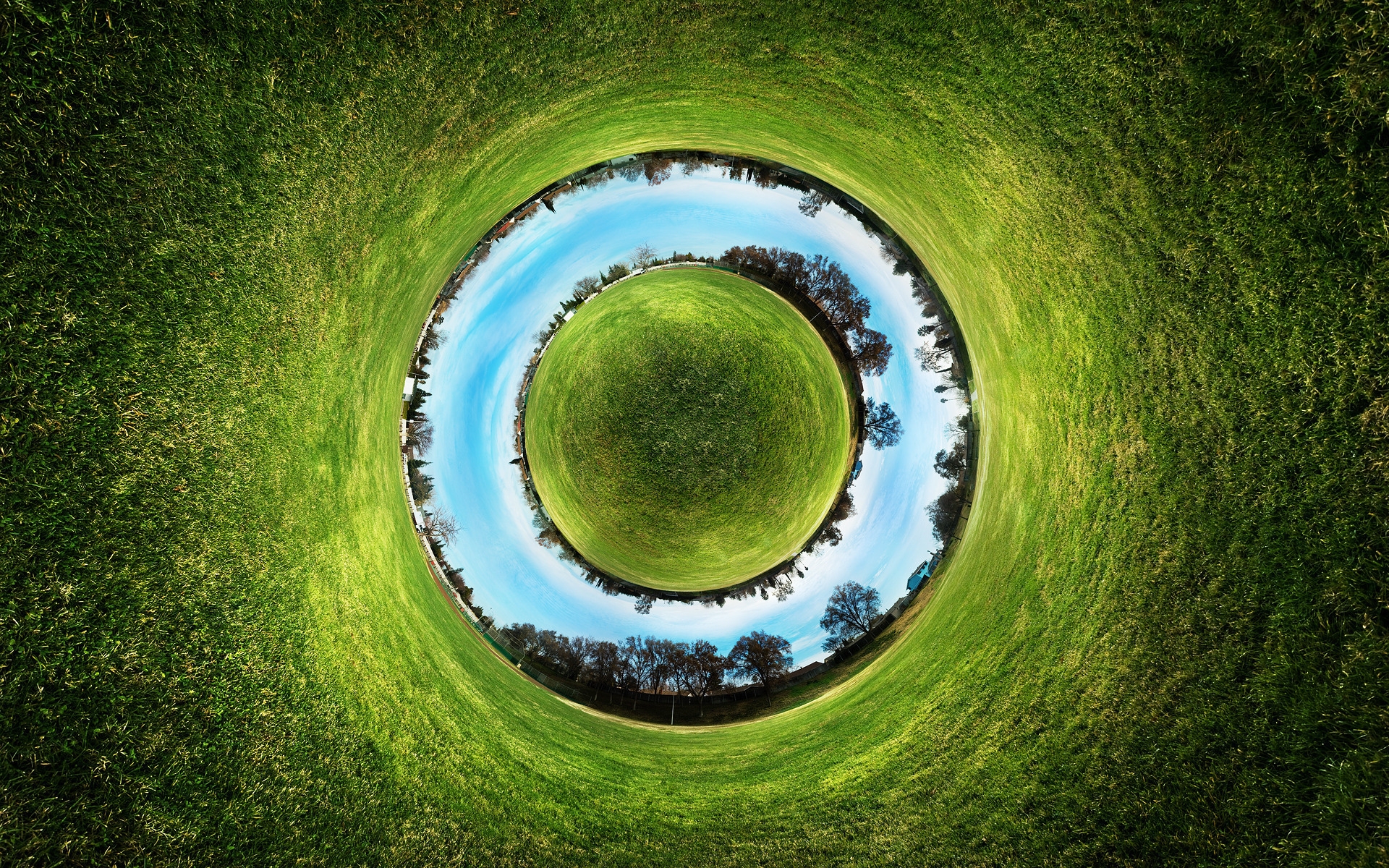 Circle of World for 1920 x 1200 widescreen resolution