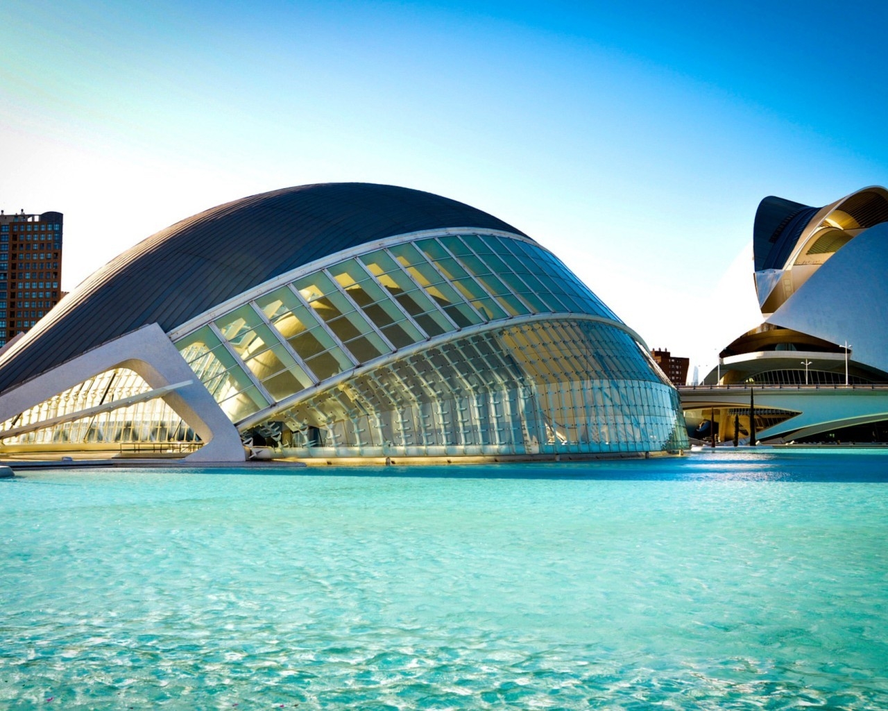 City of Arts and Sciences Valencia for 1280 x 1024 resolution
