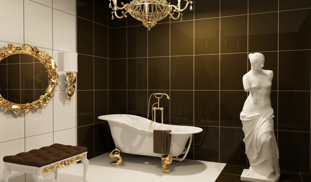 Classic Bathroom Furniture for 1024 x 600 widescreen resolution