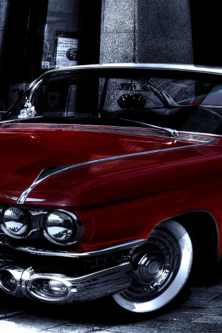 Classic Cadillac Eldorado for 320 x 480 iPhone resolution