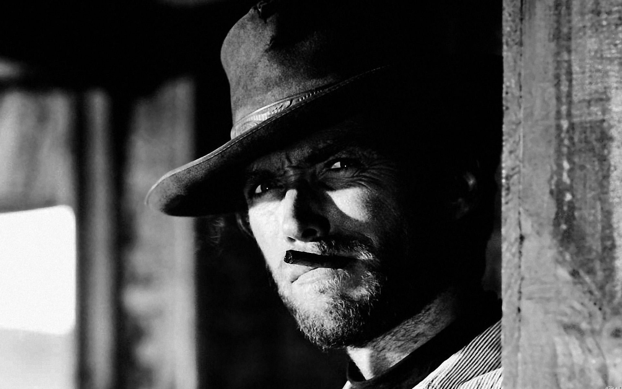 Clint Eastwood for 1280 x 800 widescreen resolution
