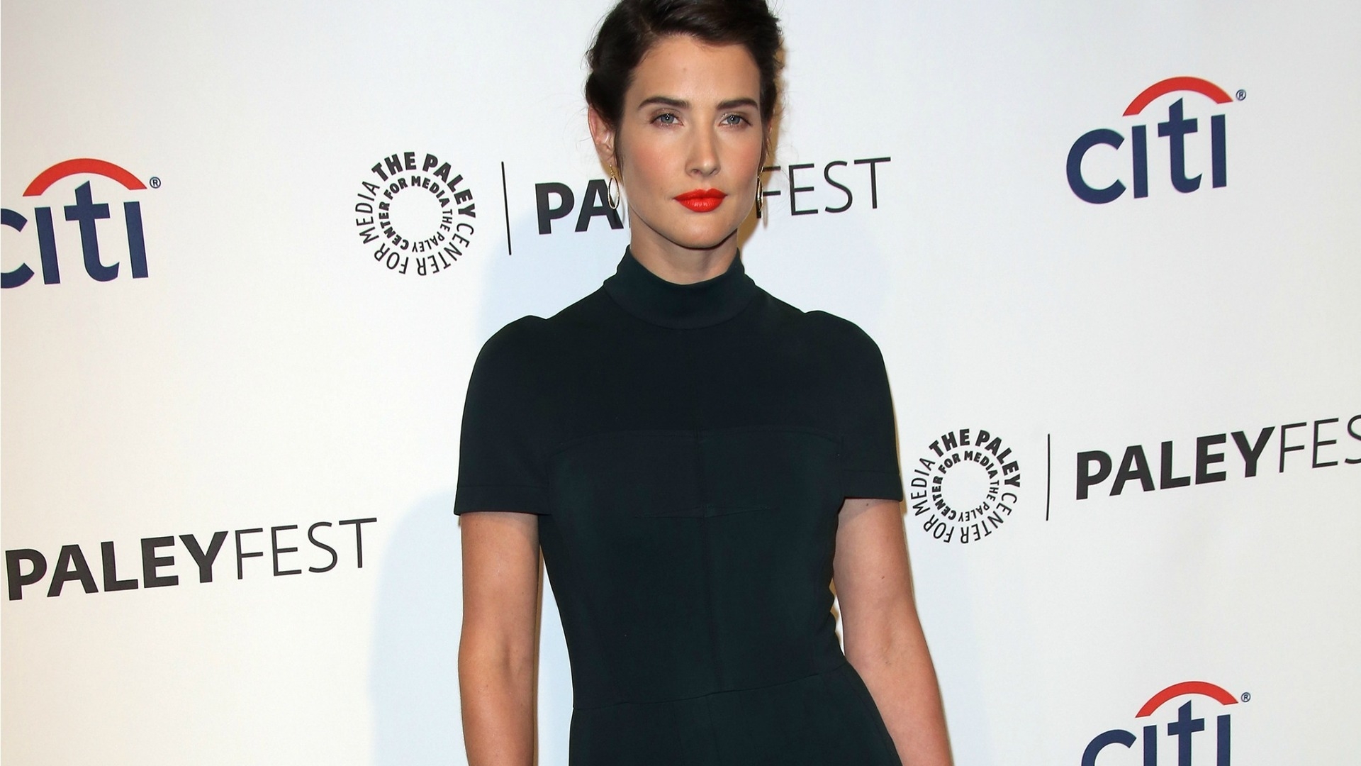 Cobie Smulders Paley Fest for 1920 x 1080 HDTV 1080p resolution
