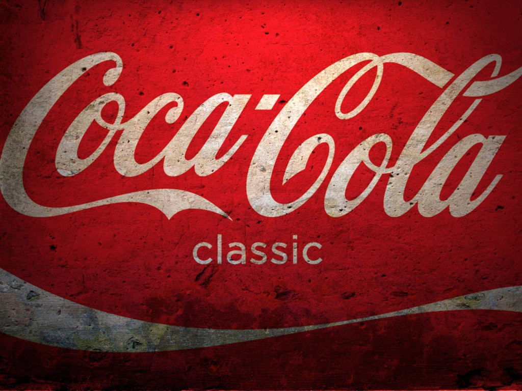 CocaCola Grunge for 1024 x 768 resolution
