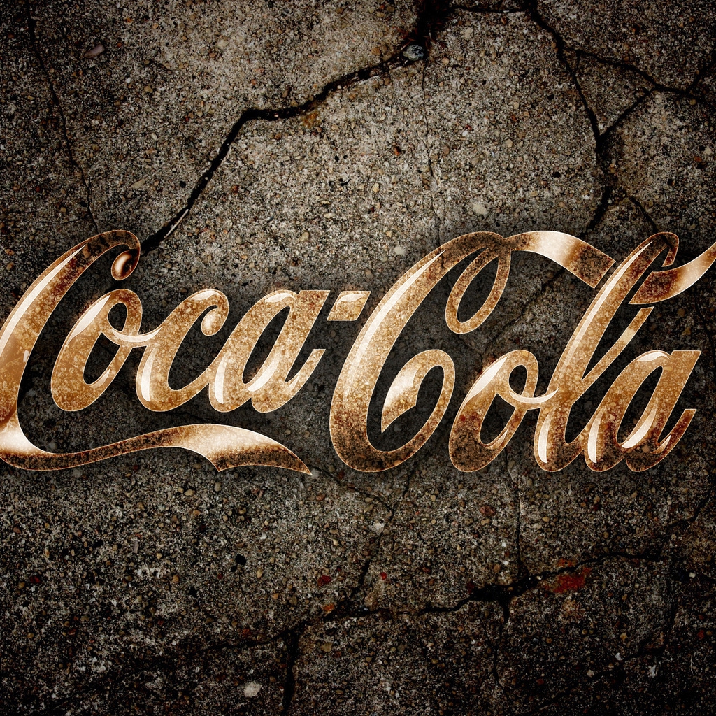 CocaCola Logo for 1024 x 1024 iPad resolution