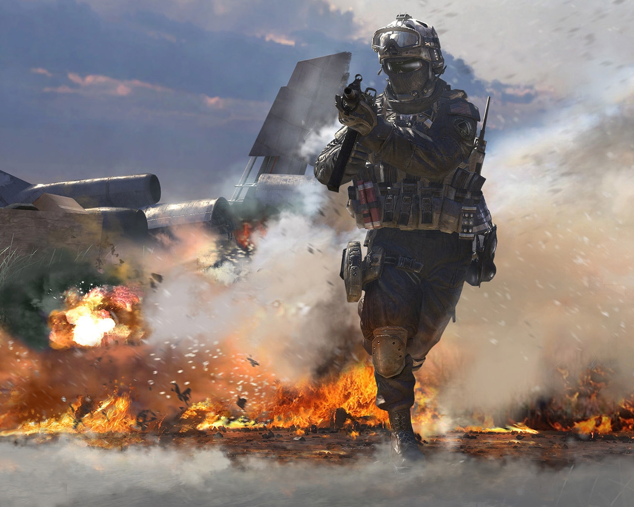 CoD Modern Warfare for 1280 x 1024 resolution