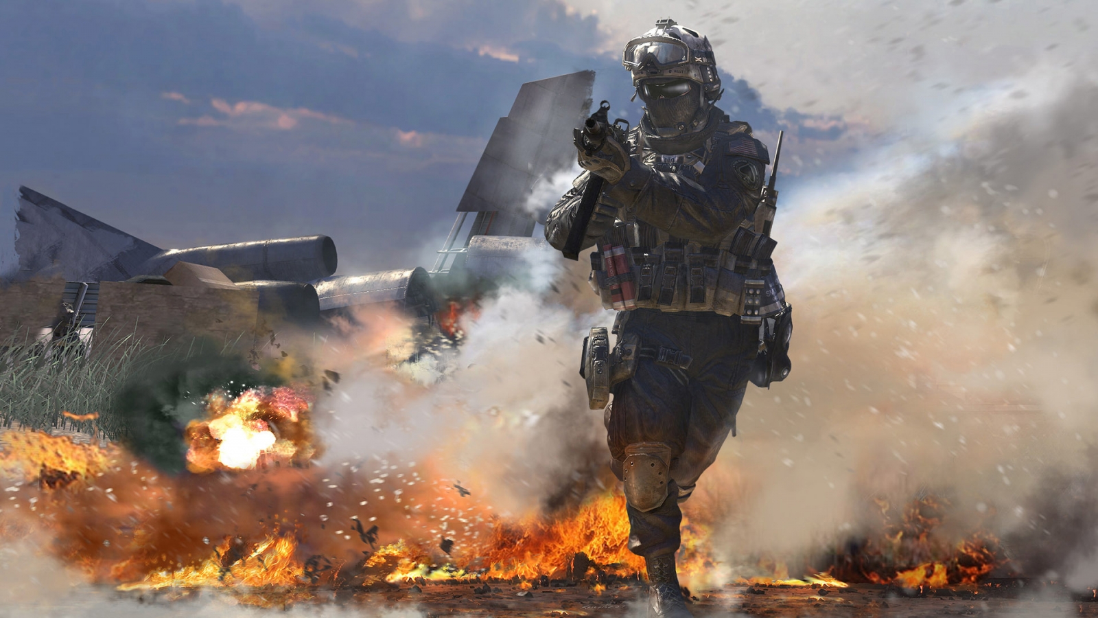 CoD Modern Warfare for 1600 x 900 HDTV resolution