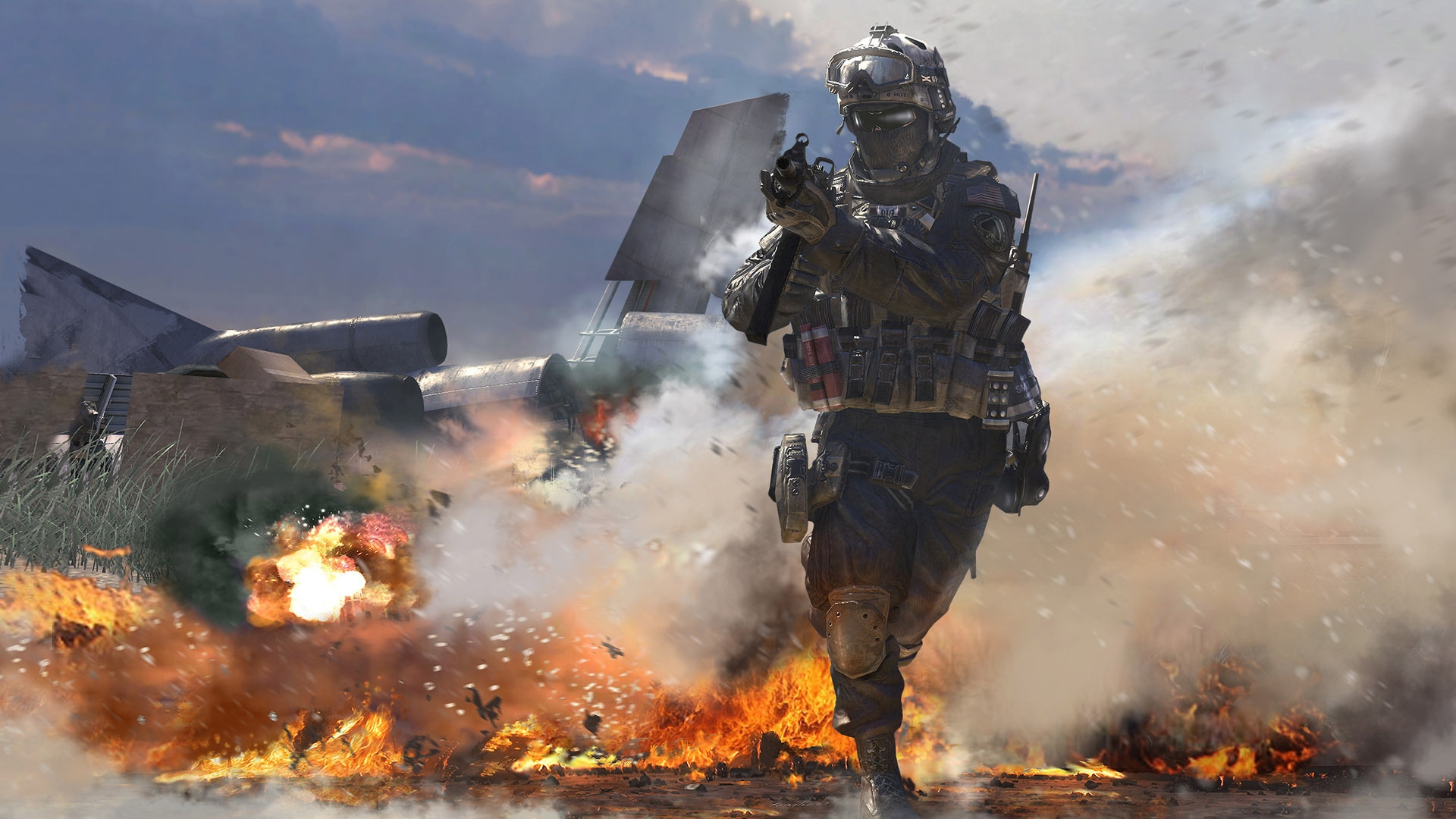 CoD Modern Warfare for 1920 x 1080 HDTV 1080p resolution