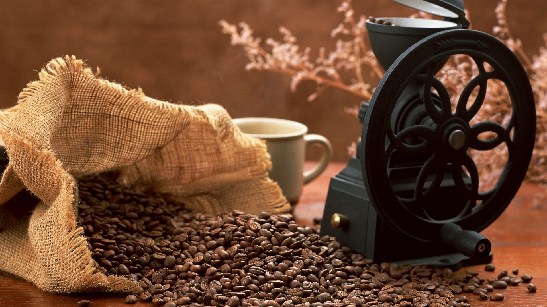 Coffee Grinder for 1920 x 1080 HDTV 1080p resolution