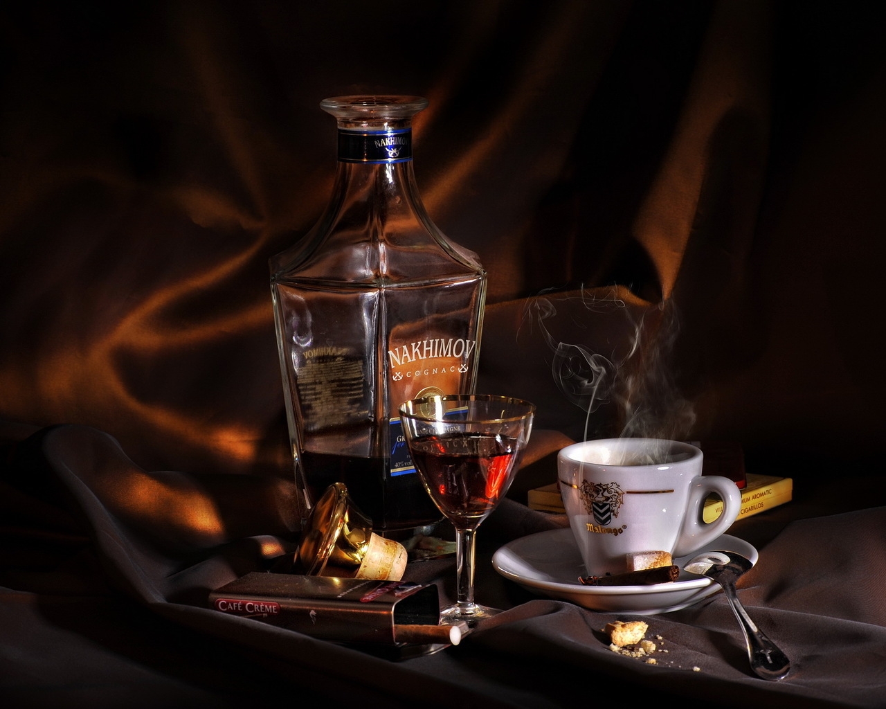 Cognac and Coffe for 1280 x 1024 resolution