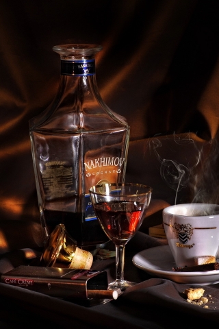 Cognac and Coffe for 320 x 480 iPhone resolution