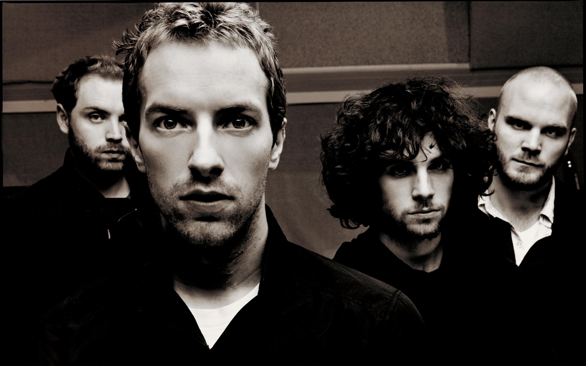 Coldplay Black and White for 1920 x 1200 widescreen resolution