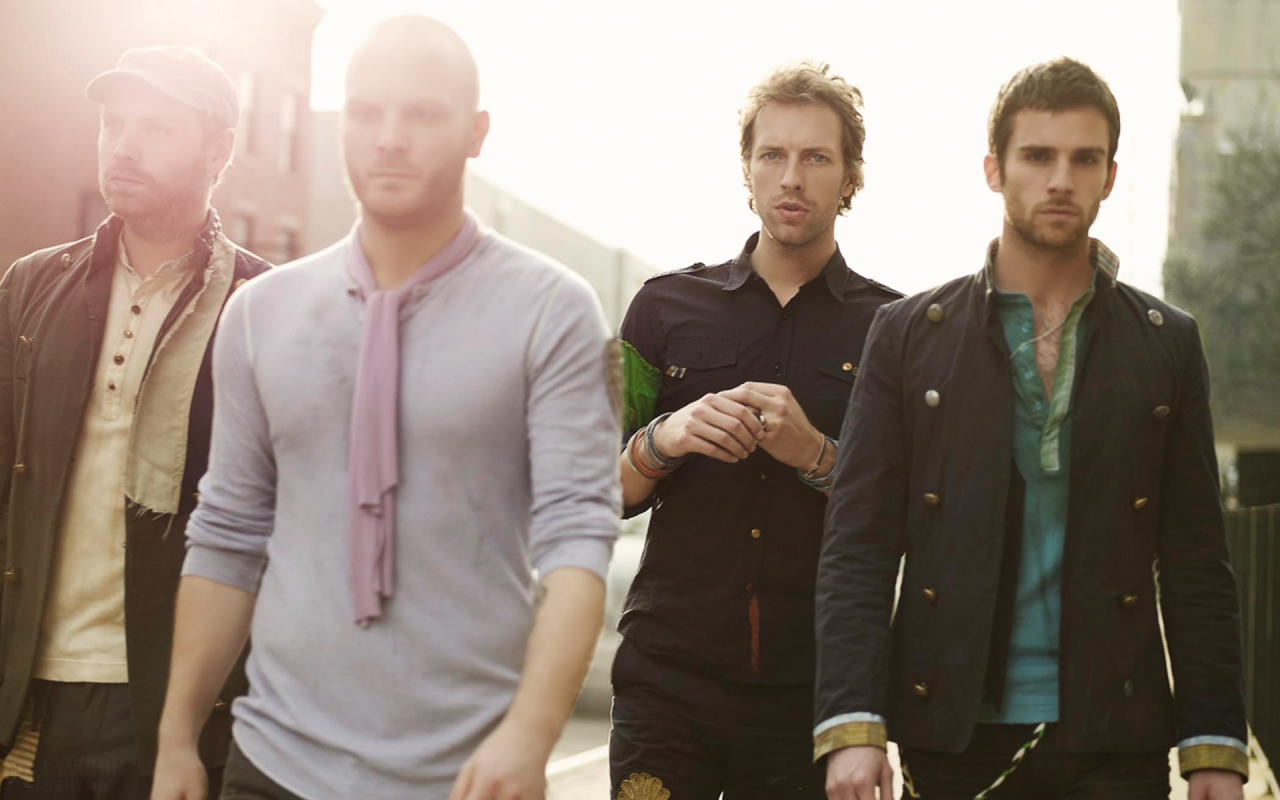 Coldplay on Sunrise for 1280 x 800 widescreen resolution