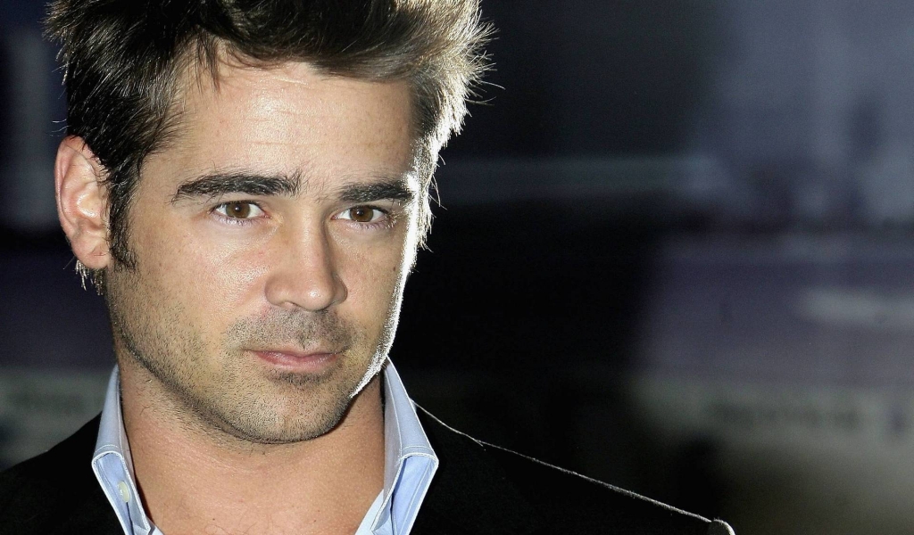 Colin Farrell Close Up for 1024 x 600 widescreen resolution