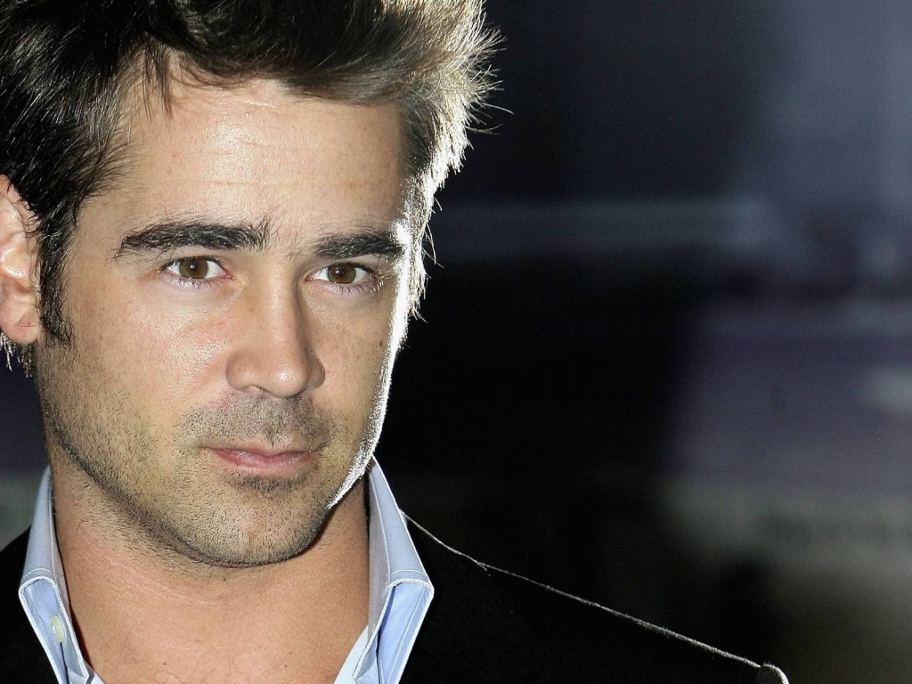 Colin Farrell Close Up for 1024 x 768 resolution