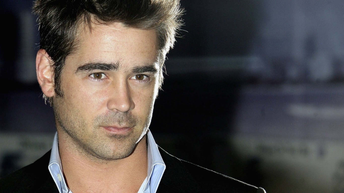 Colin Farrell Close Up for 1366 x 768 HDTV resolution