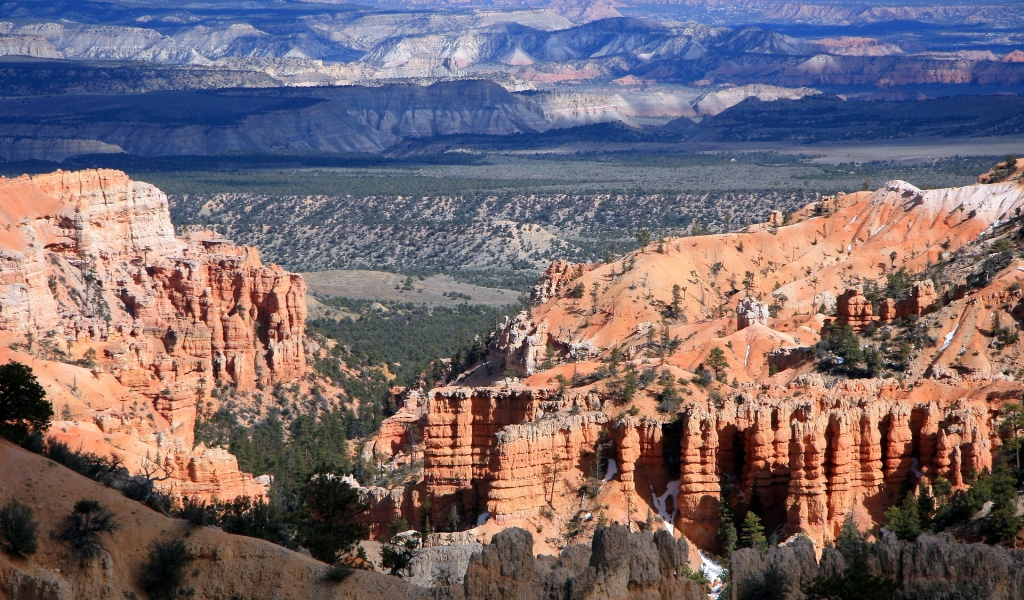 Colorado Canyon View for 1024 x 600 widescreen resolution