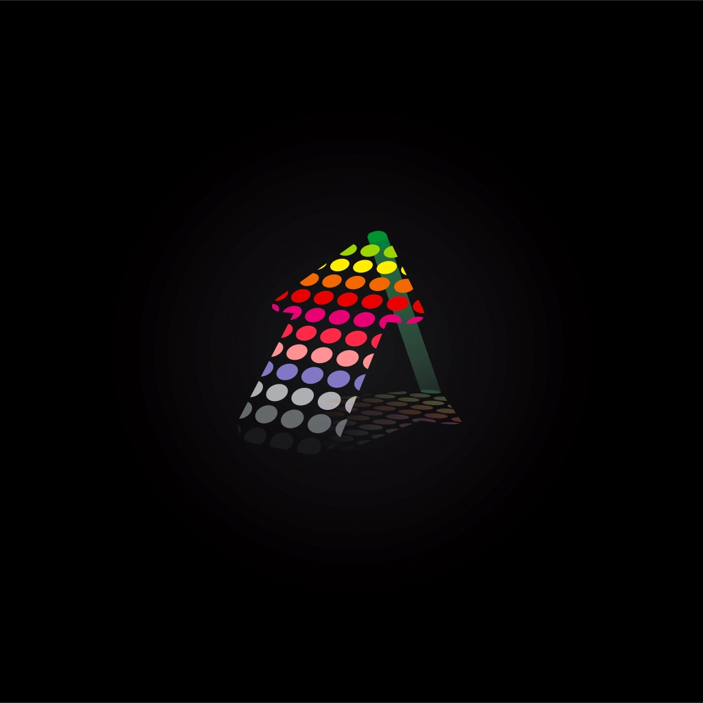 Colorful Arrow for 1024 x 1024 iPad resolution