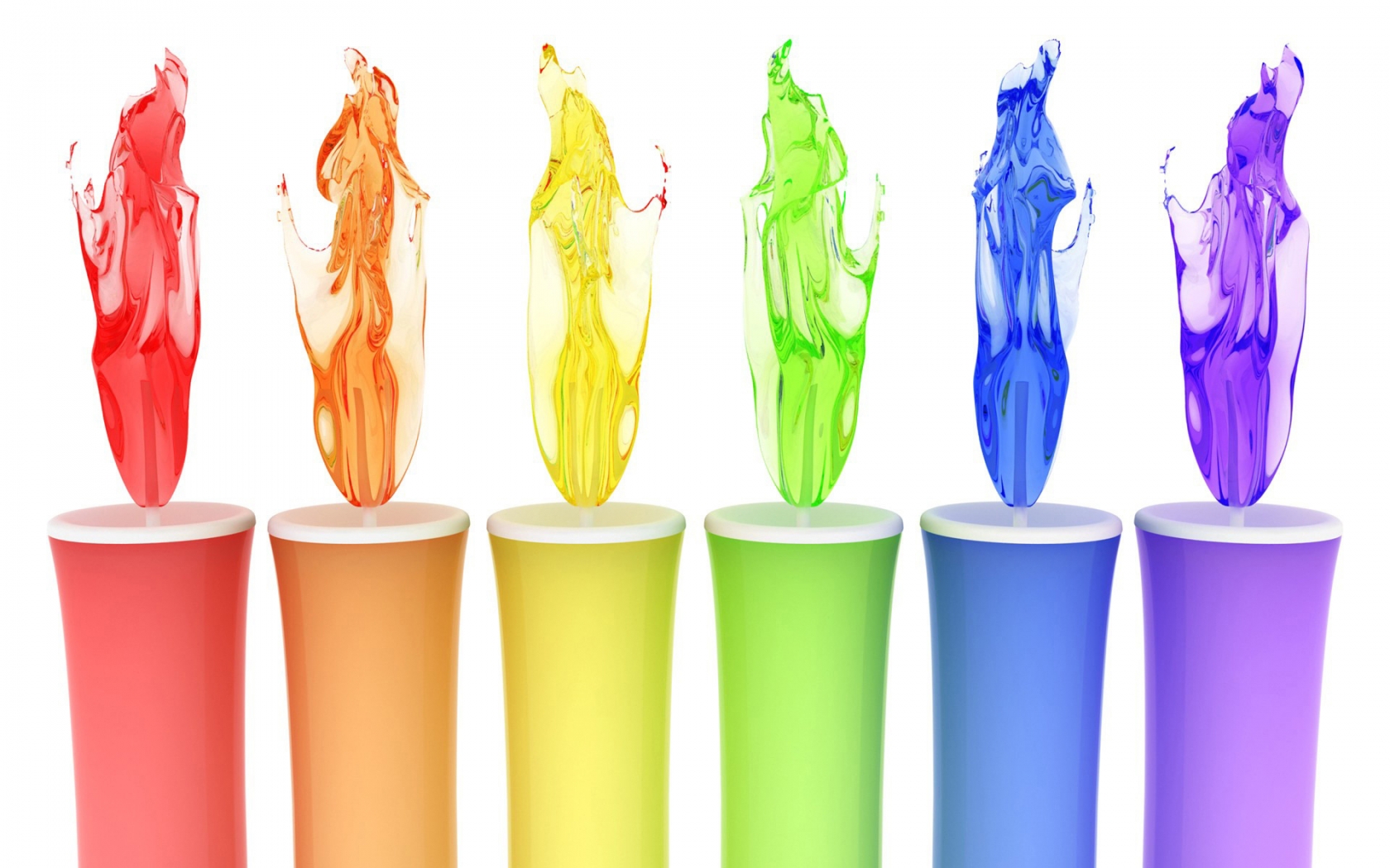 Colorful Candles for 1680 x 1050 widescreen resolution