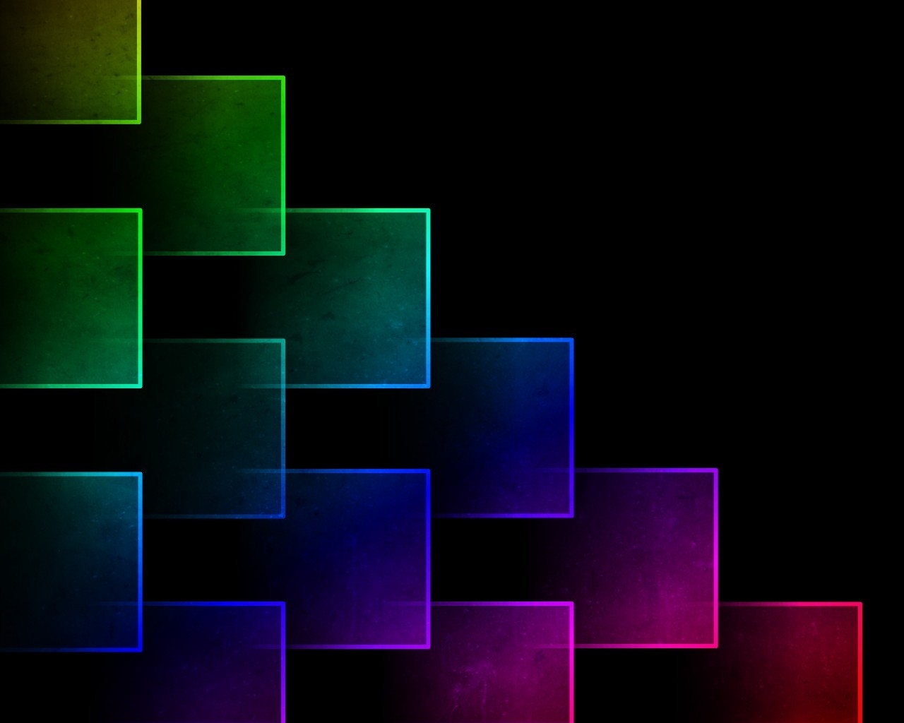 Colorful Cubes for 1280 x 1024 resolution