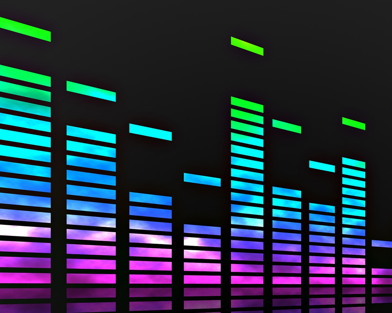 Colorful Equalizer for 1280 x 1024 resolution