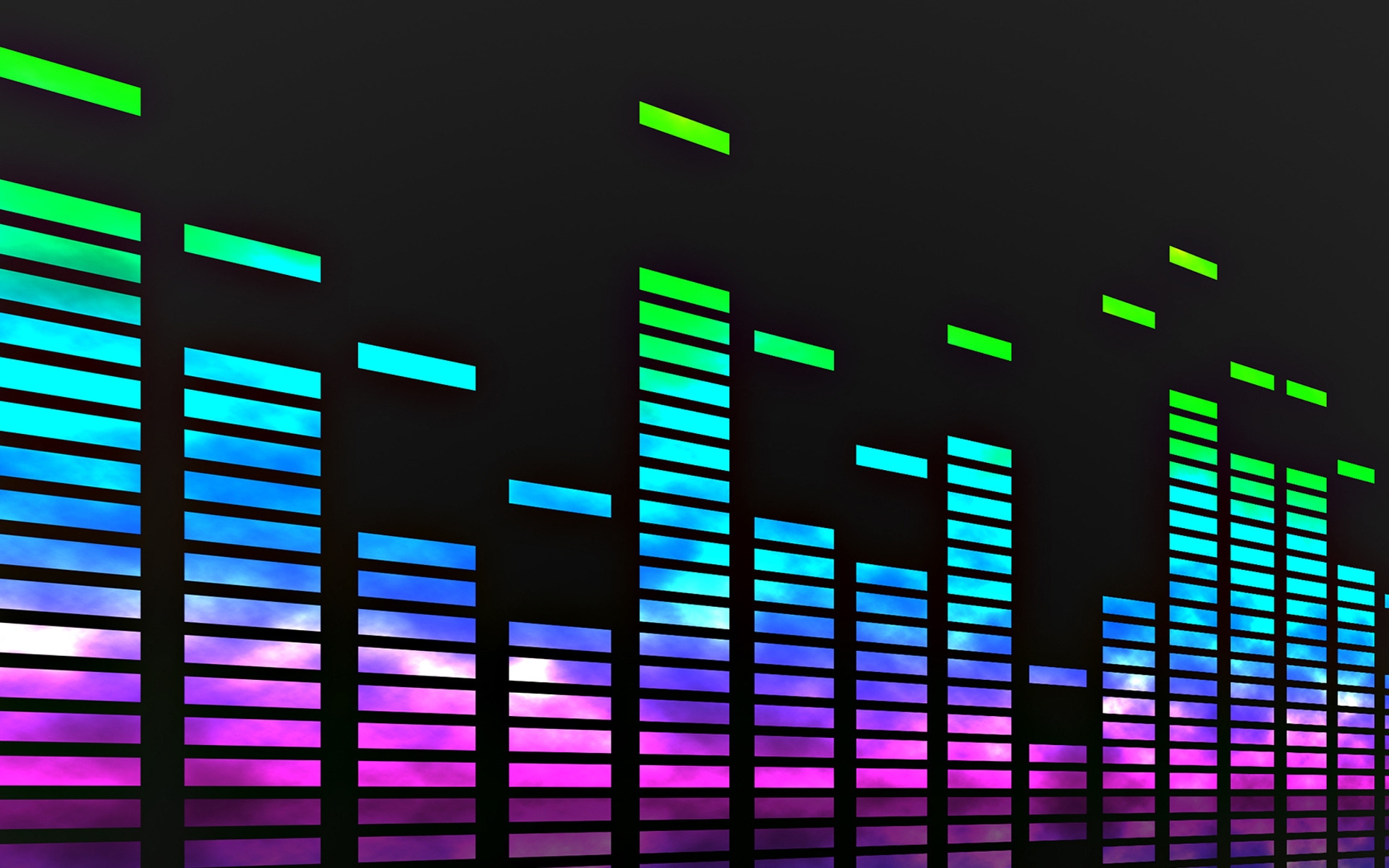 Colorful Equalizer for 1920 x 1200 widescreen resolution