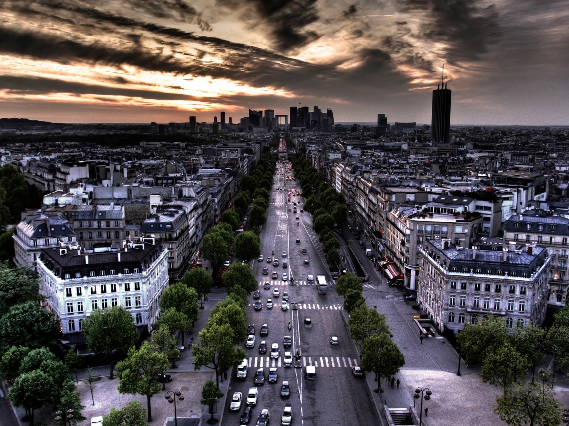 Colors of Paris for 1152 x 864 resolution