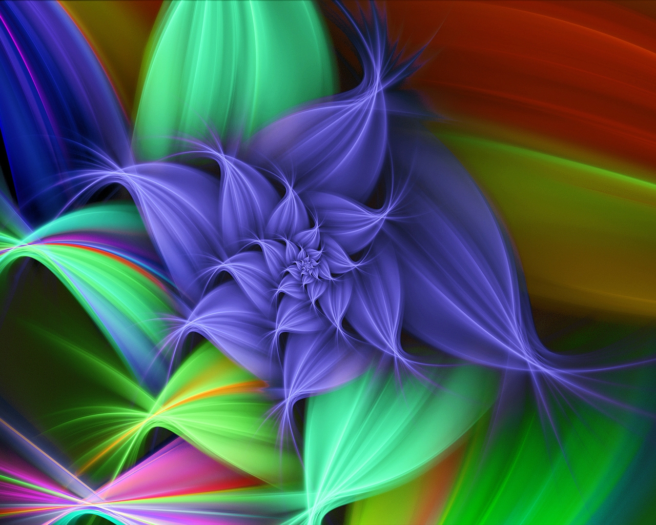 Colourful Flower for 1280 x 1024 resolution