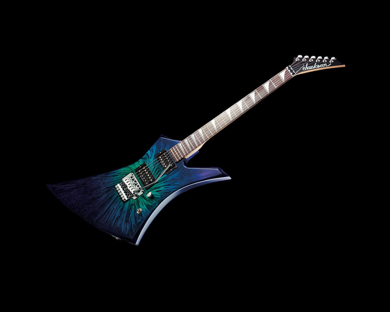 Colourful Guitar for 1280 x 1024 resolution