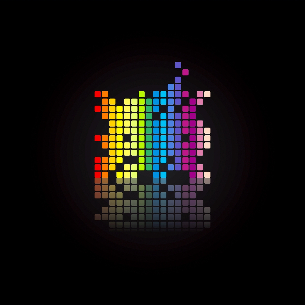 Colourful Minimalistic for 1024 x 1024 iPad resolution