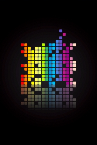 Colourful Minimalistic for 320 x 480 iPhone resolution
