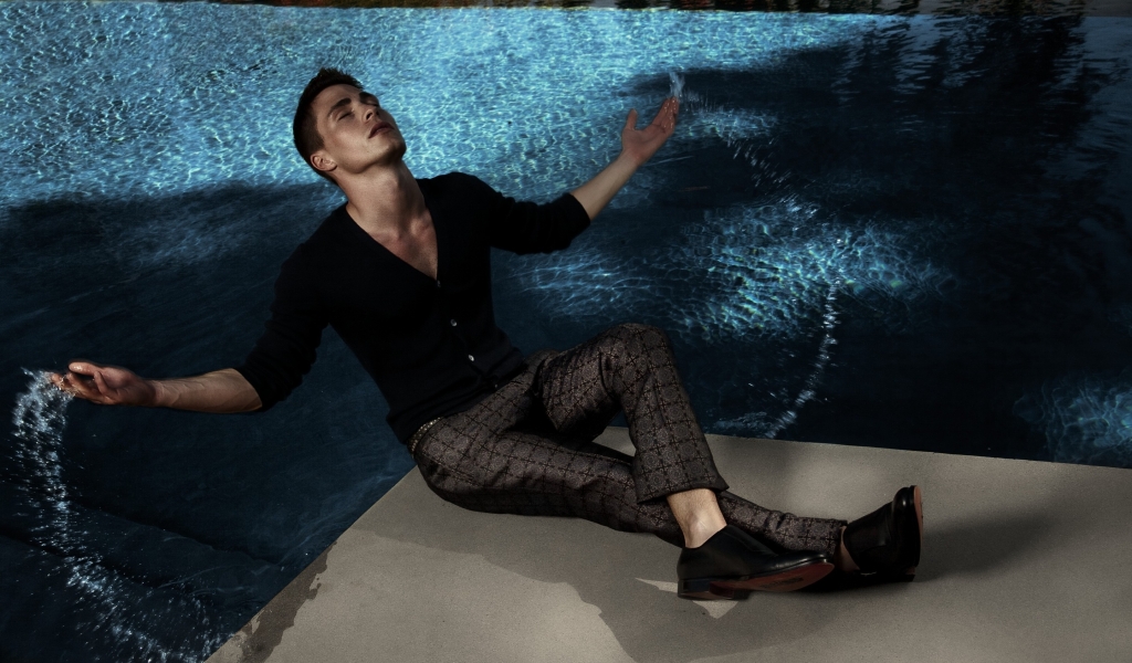 Colton Haynes for 1024 x 600 widescreen resolution