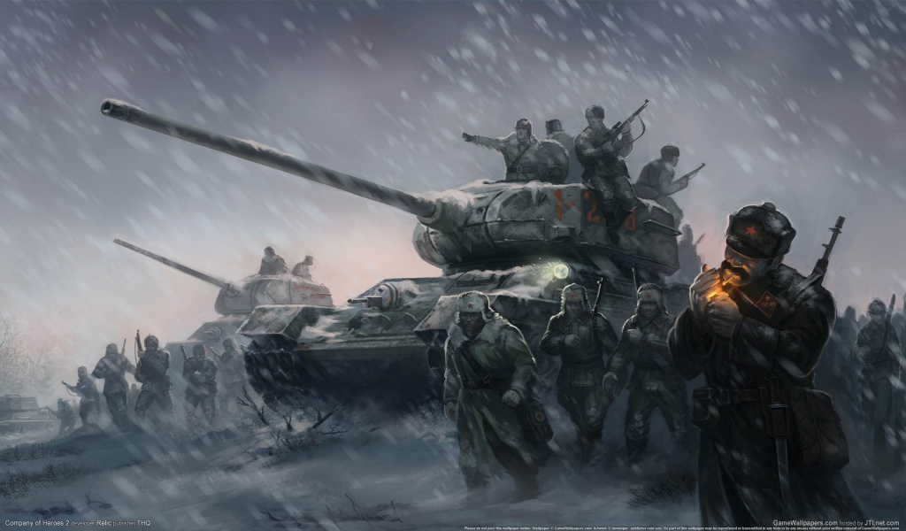 Company of Heroes 2 for 1024 x 600 widescreen resolution